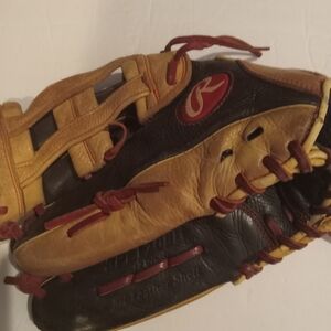 Rawlings SLP120BH LHT Black and Brown Baseball Glove